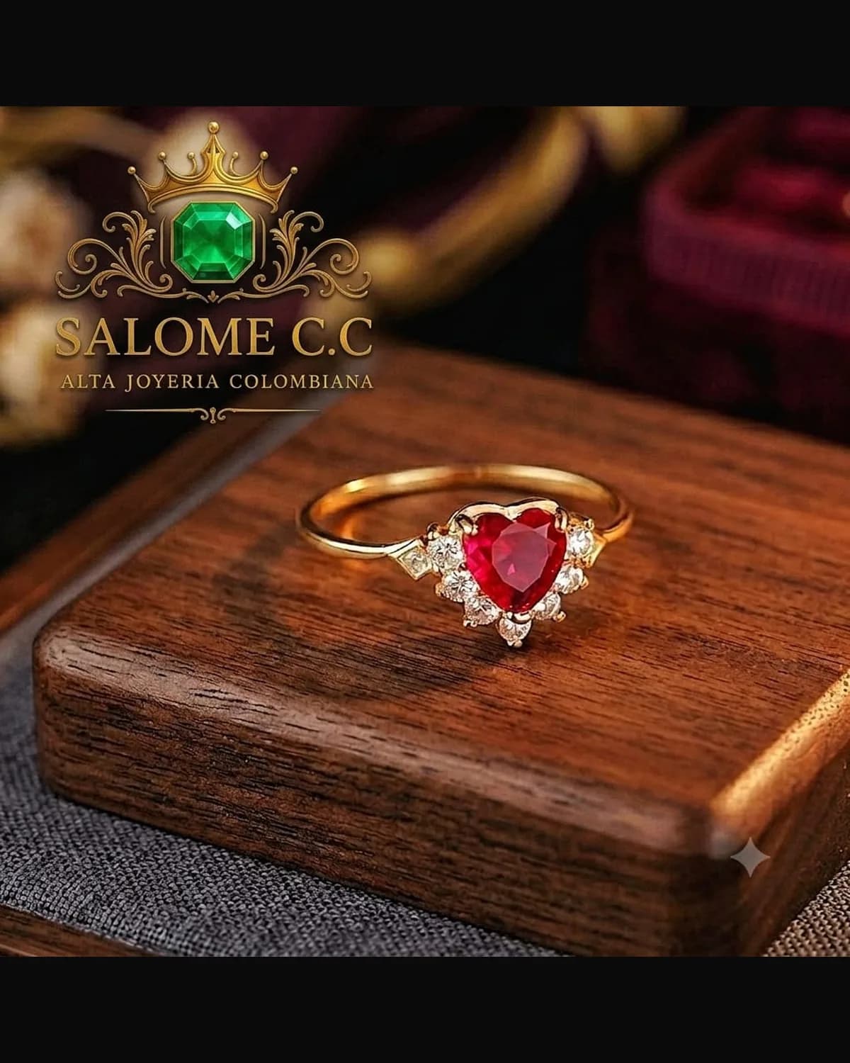 Anillo Corazón de Muzo