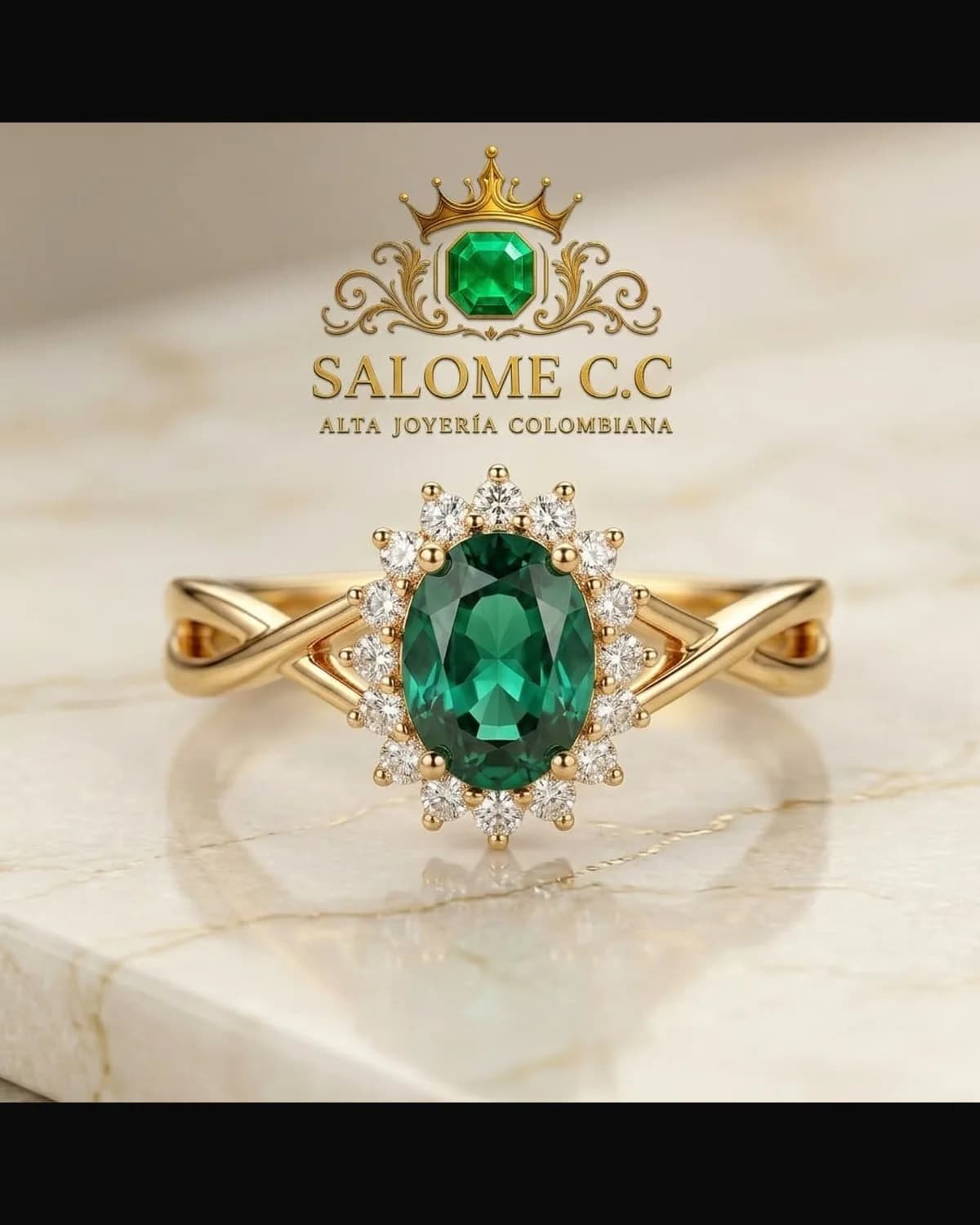Anillo Corona de Chivor II