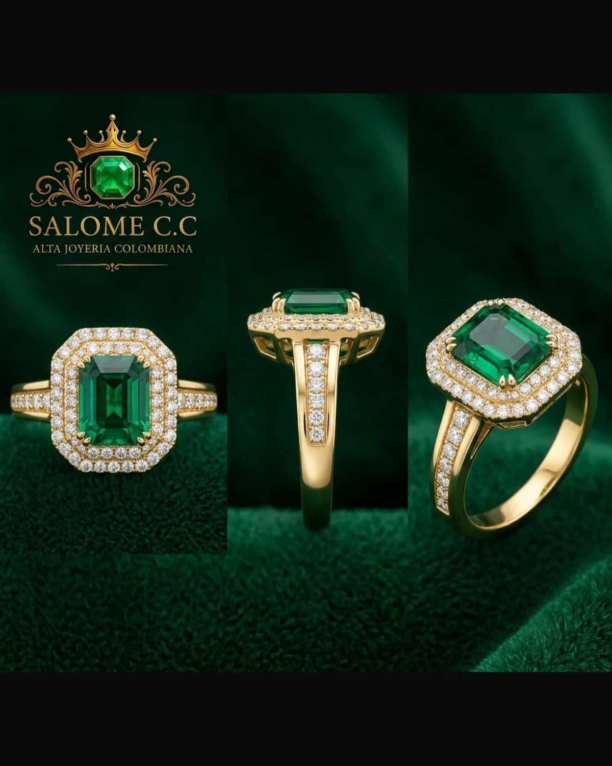 Anillo Corona de Chivor