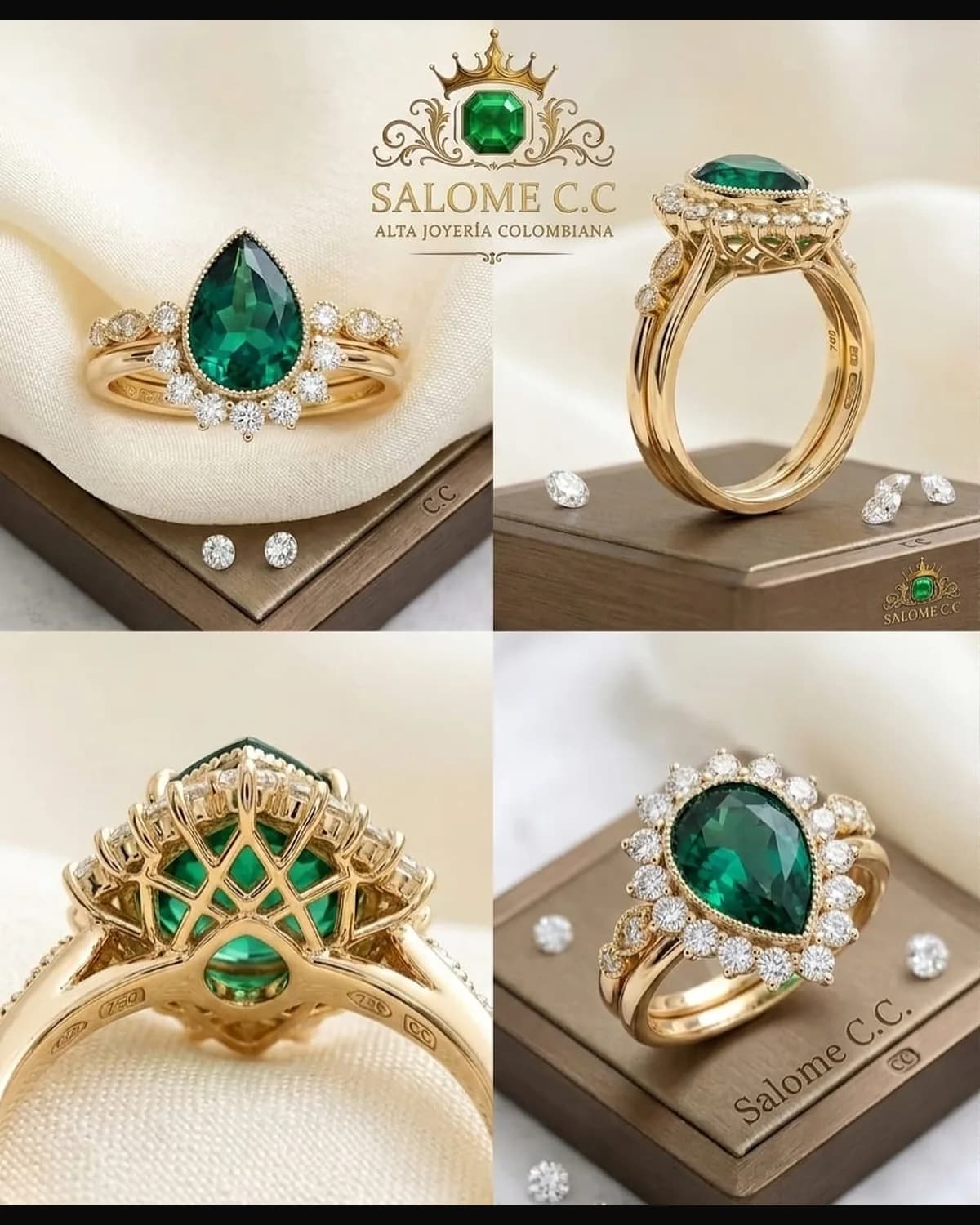 Anillo Lágrima de Chivor
