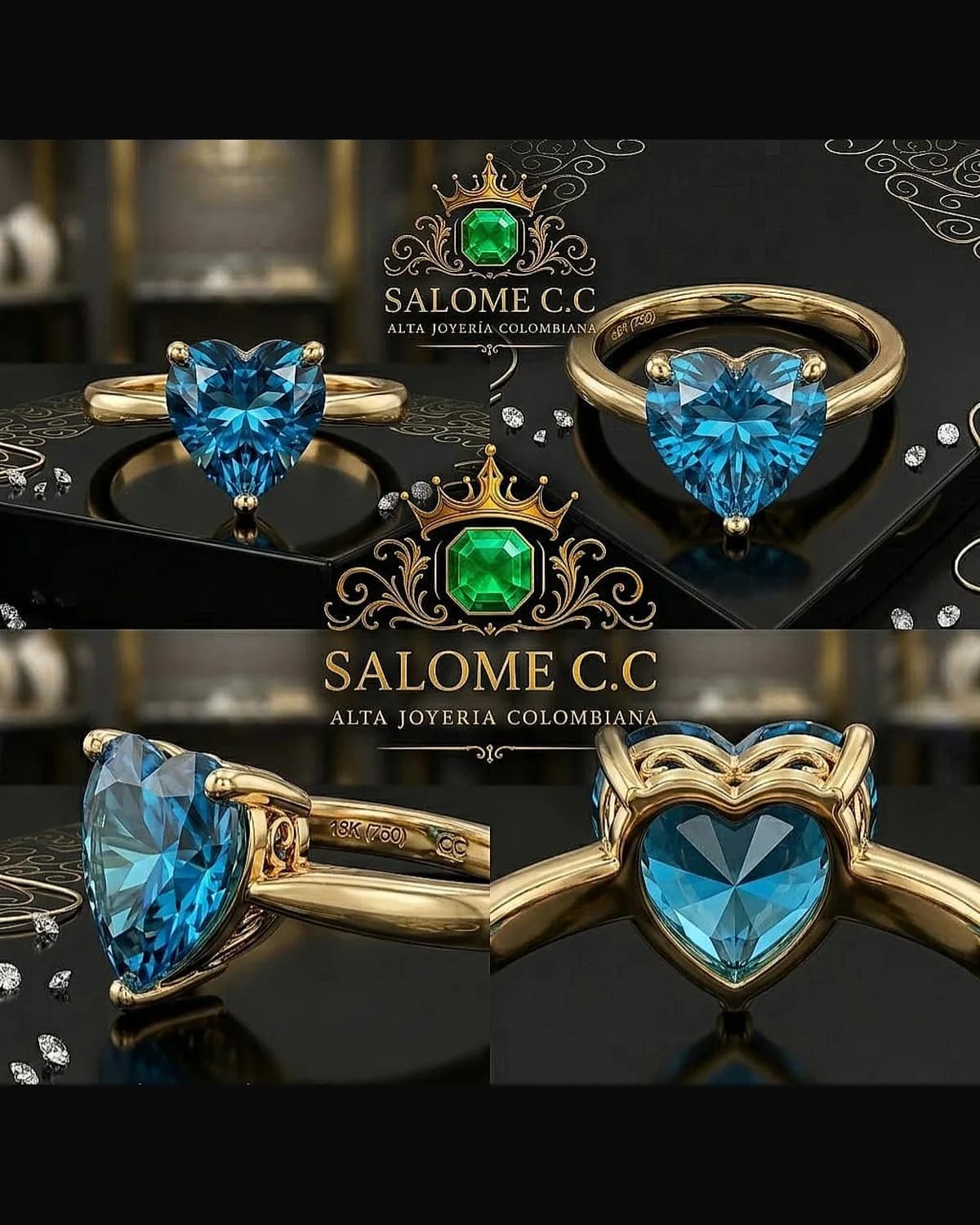 Anillo Laguna Azul