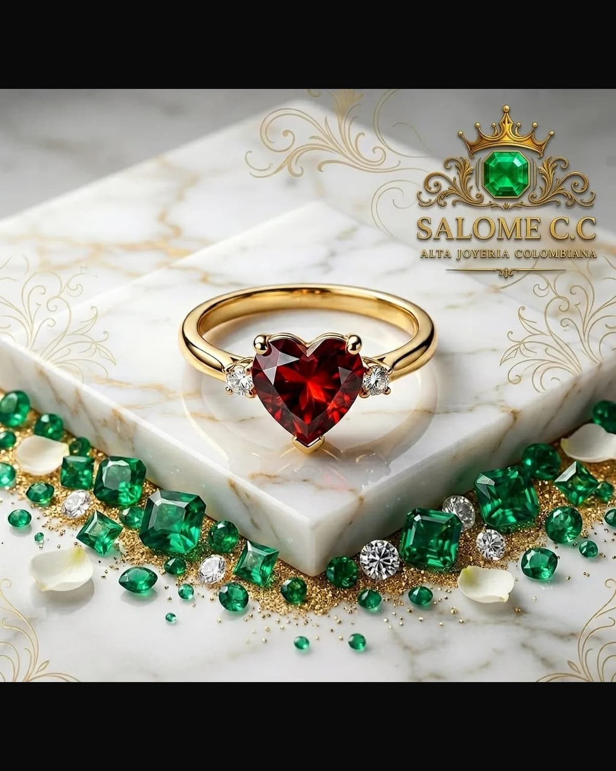 Anillo Pasión Escarlata