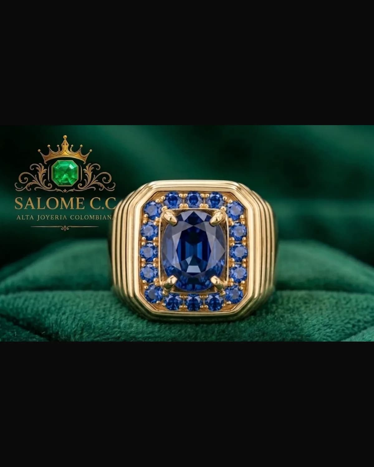 Anillo Zafiro del Alba