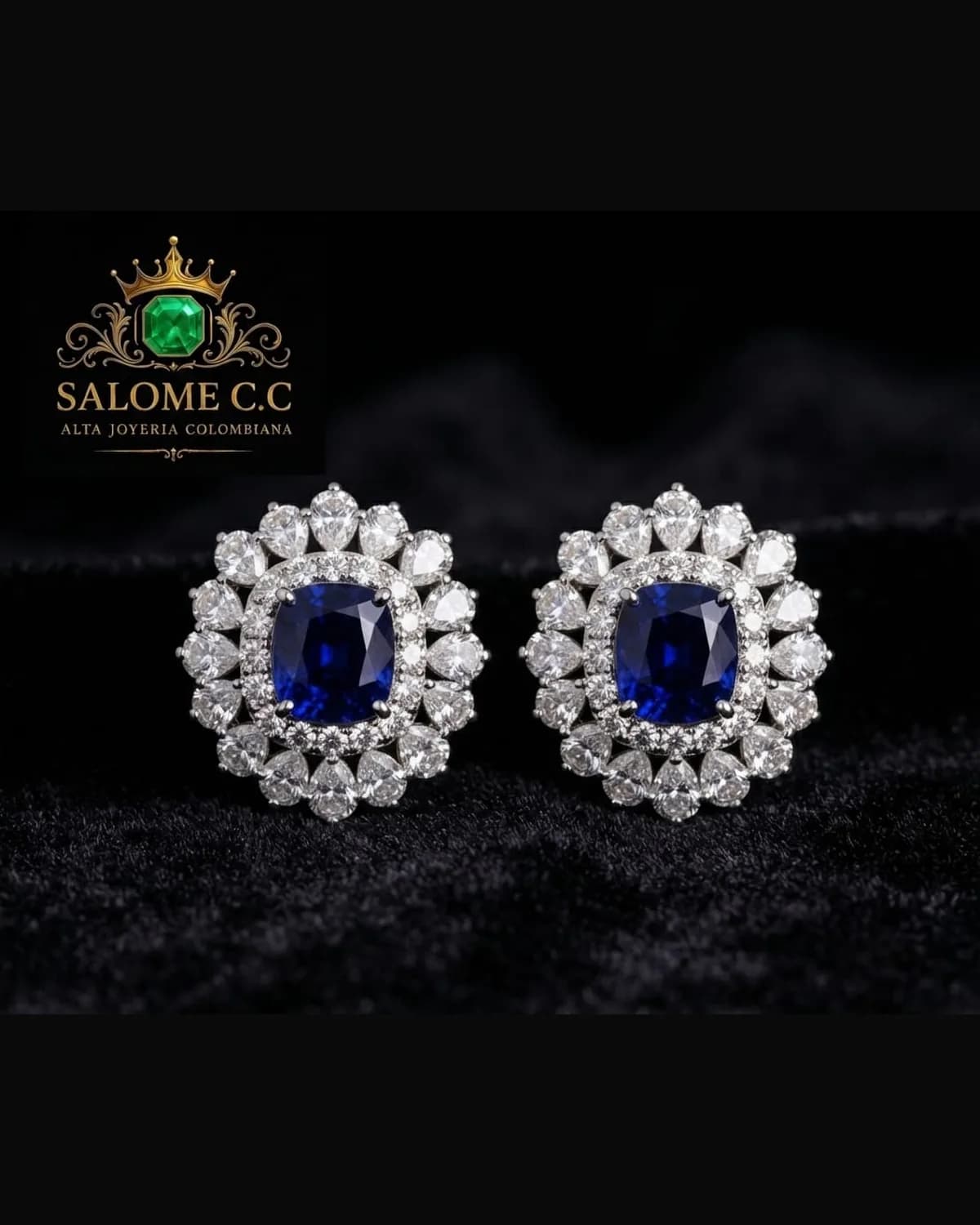 Aretes Corona de Luz