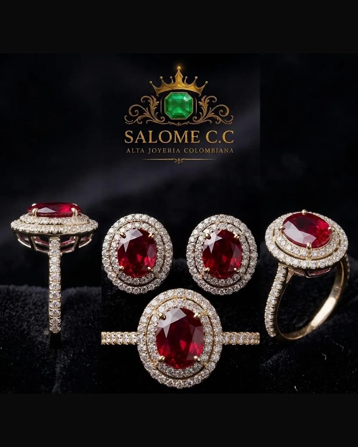 Aretes Grana Imperial