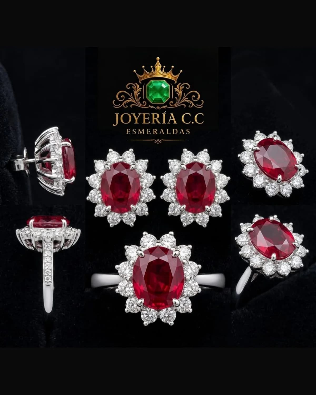 Aretes Grana Real