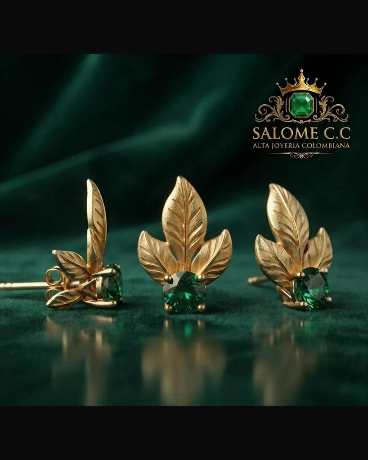 Aretes Hoja de Laurel