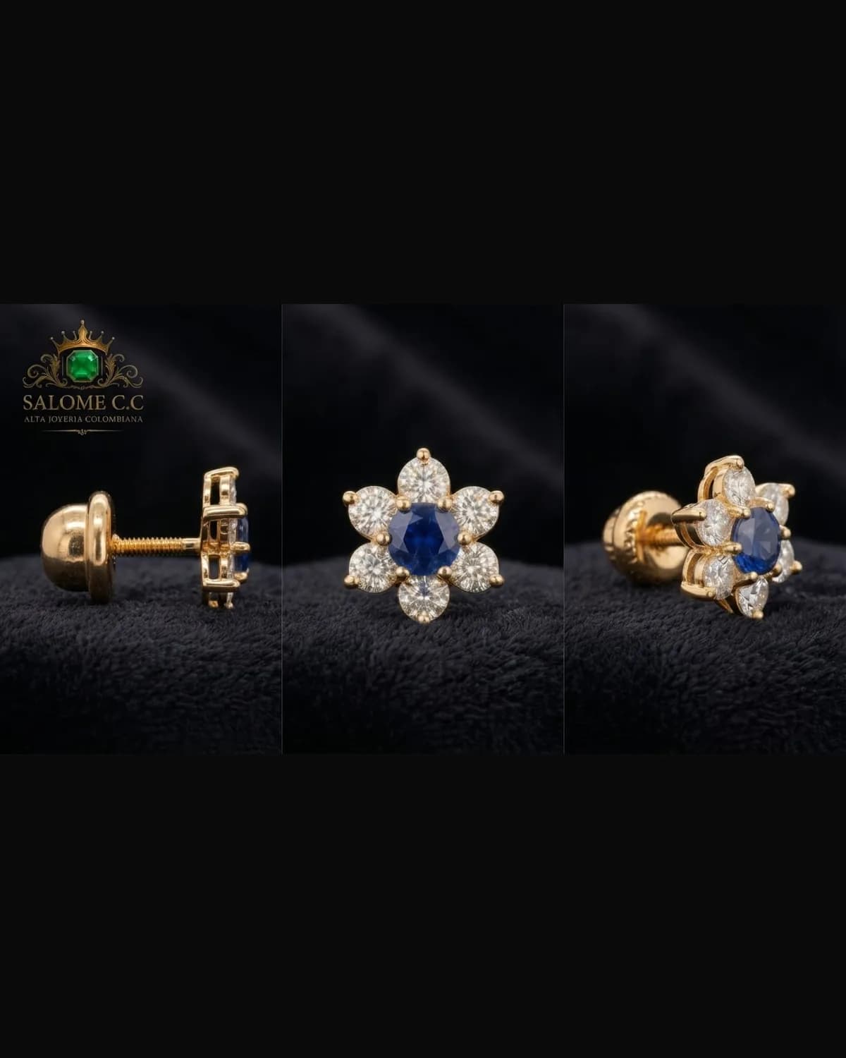 Aretes Pétalos de Alba