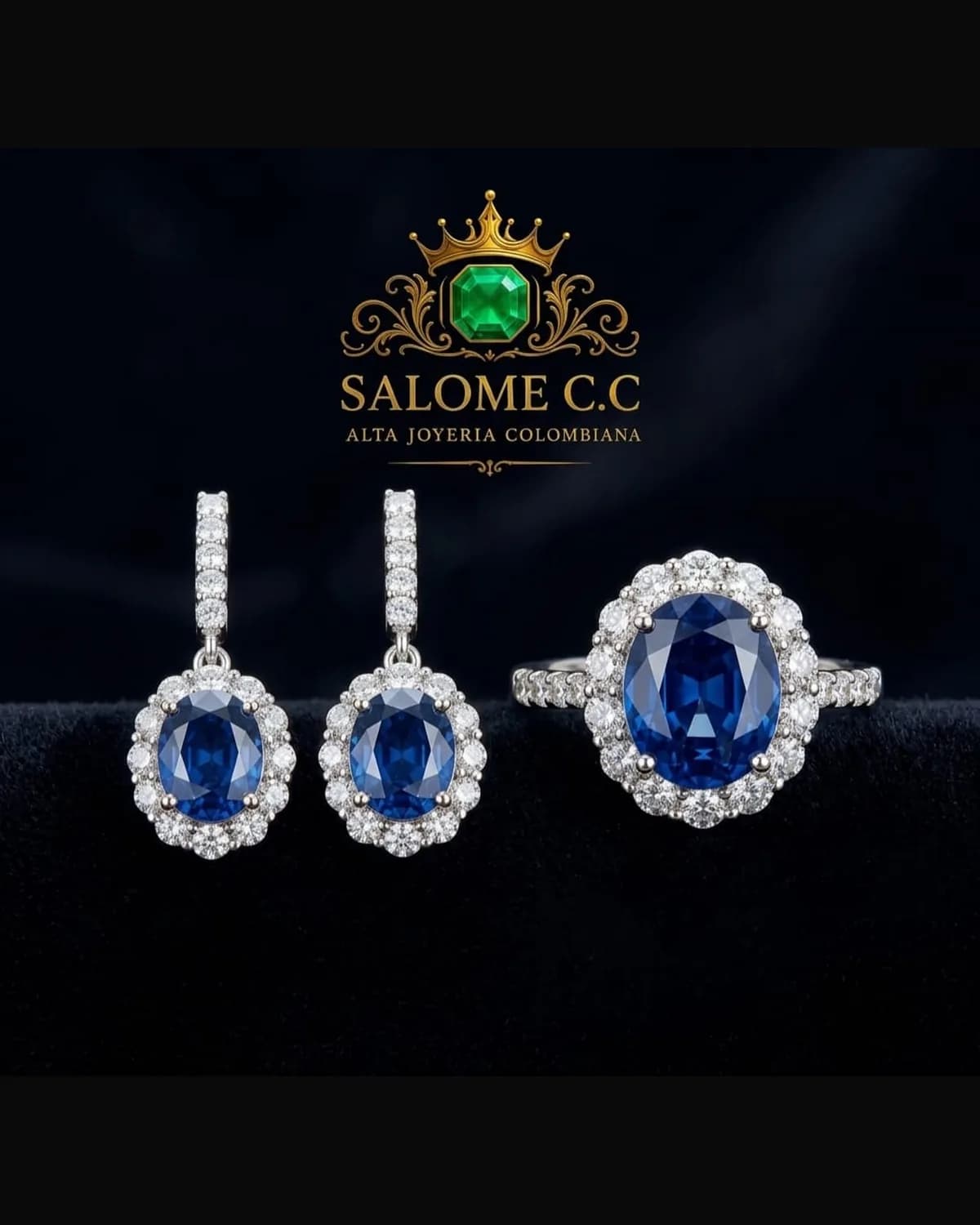 Aretes Rocío Real II